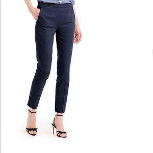 J. Crew Martie pants navy cotton - size 2 (fits 4)